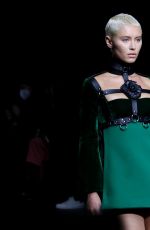 IRIS LAW Walks Runway at Roberto Cavalli Show at Milan Fashion Week 02/23/2022