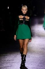 IRIS LAW Walks Runway at Roberto Cavalli Show at Milan Fashion Week 02/23/2022