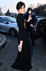 ISABELI FONTATA Leaves Hotel de Crillon in Paris 03/05/2022
