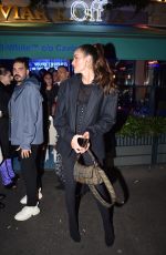 IZABEL GOULART at Caviar Kaspia in Paris 03/04/2022