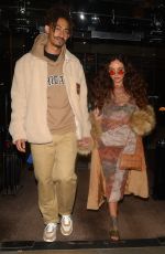 JADE THIRLWALL Arrives at Charli XCX