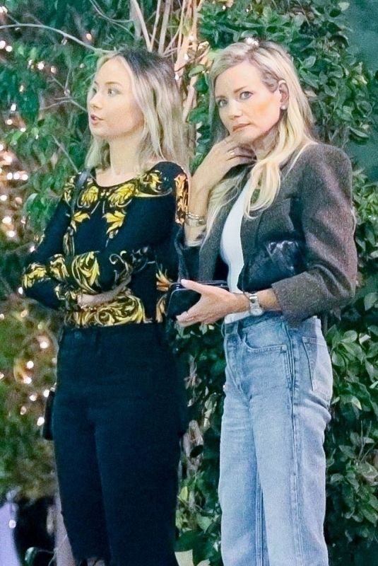 JAIME PRESSLEY with Her Friend at Giorgio Baldi in Santa Monica 03/18/2022