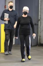 JAMIE LEE CURTIS Leaves a Screening Introduction in Los Angeles 03/25/2022