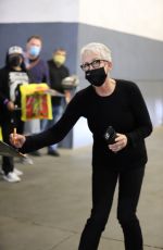 JAMIE LEE CURTIS Leaves a Screening Introduction in Los Angeles 03/25/2022