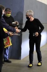 JAMIE LEE CURTIS Leaves a Screening Introduction in Los Angeles 03/25/2022