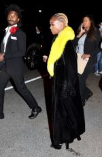 JANELLE MONAE Arrives at Ralph Lauren Fashion Show in New York 03/22/2022