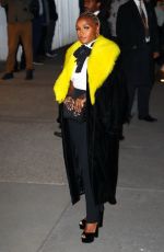 JANELLE MONAE Arrives at Ralph Lauren Fashion Show in New York 03/22/2022