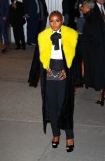 JANELLE MONAE Arrives at Ralph Lauren Fashion Show in New York 03/22/2022