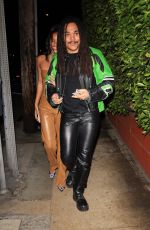 JASMINE DANIELS Out for Dinner at Giorgio Baldi in Santa Monica 03/15/2022