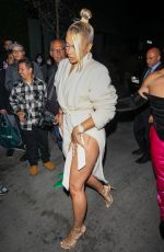 JASMINE SANDERS Green Carpet Fashion Awards Launch Dinner at San Vicente Bungalows 03/24/2022