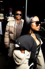 JAYDA WAYDA Arrives at a Party at Paris Fashion Week 03/05/2022