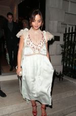 JENNA LOUSIE COLEMAN at Vogue BAFTA Afterparty in London 03/13/2022