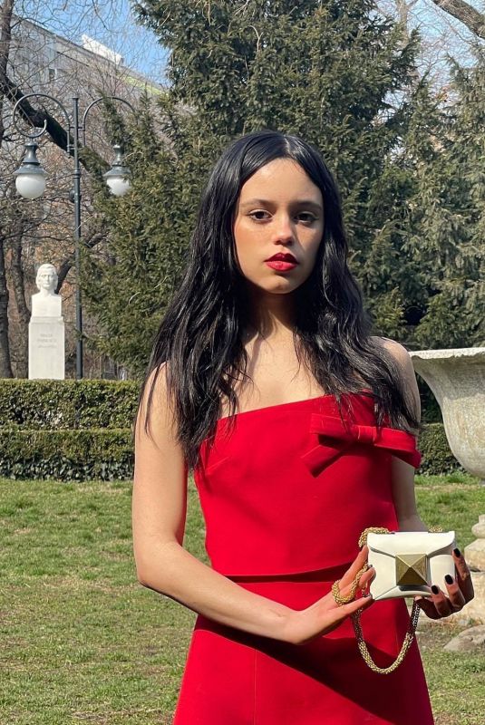 JENNA ORTEGA for Valentino, March 2022