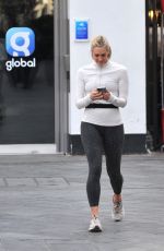 JENNI FALCONER Heading for Afternoon Run in London 02/27/2022