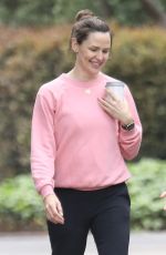 JENNIFER GARNER Out Hikinig in Brentwood 03/19/2022