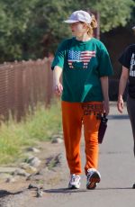 JENNIFER LAWRENCE Out Hiking in Los Angeles 03/02/2022