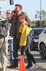 JENNIFER LOPEZ and Ben Affleck Heading to a Dance Studio in Los Angeles 03/25/2022