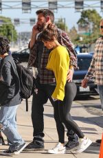JENNIFER LOPEZ and Ben Affleck Heading to a Dance Studio in Los Angeles 03/25/2022