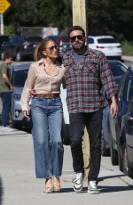 JENNIFER LOPEZ and Ben Affleck Out in Los Angeles 03/24/2022