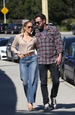 JENNIFER LOPEZ and Ben Affleck Out in Los Angeles 03/24/2022