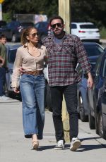 JENNIFER LOPEZ and Ben Affleck Out in Los Angeles 03/24/2022