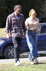 JENNIFER LOPEZ and Ben Affleck Out in Los Angeles 03/24/2022