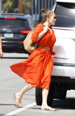 JENNIFER LOPEZ Heading to a Business Meeting in Los Angeles 03/25/2022