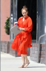 JENNIFER LOPEZ Heading to a Business Meeting in Los Angeles 03/25/2022