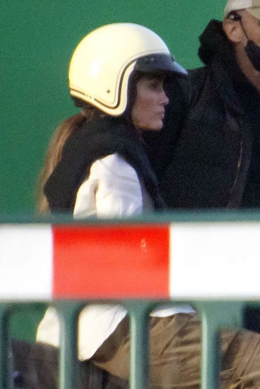 JENNIFER LOPEZ on the Set of The Mother in Gran Canaria 03/19/2022