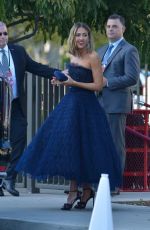 JESSICA ALBA Arrives at 2022 Vanity Fair Oscar Party in Los Angeles 03/27/2022