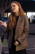 JESSICA CHASTAIN Arrives at The Eyes of Tammy Faye Screening in Santa Monica 03/19/2022