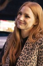JESSICA CHASTAIN Arrives at The Eyes of Tammy Faye Screening in Santa Monica 03/19/2022