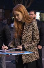 JESSICA CHASTAIN Arrives at The Eyes of Tammy Faye Screening in Santa Monica 03/19/2022