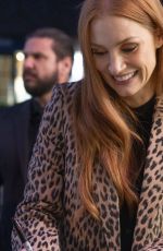 JESSICA CHASTAIN Arrives at The Eyes of Tammy Faye Screening in Santa Monica 03/19/2022