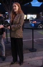 JESSICA CHASTAIN Arrives at The Eyes of Tammy Faye Screening in Santa Monica 03/19/2022