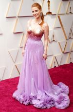 JESSICA CHASTAIN at 94th Annual Academy Awards at Dolby Theatre in Los Angeles 03/27/2022