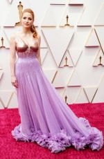 JESSICA CHASTAIN at 94th Annual Academy Awards at Dolby Theatre in Los Angeles 03/27/2022