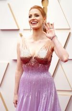 JESSICA CHASTAIN at 94th Annual Academy Awards at Dolby Theatre in Los Angeles 03/27/2022