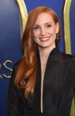 JESSICA CHASTAIN at 94th Annual Oscars Nominees Luncheon in Los Angeles 03/07/2022