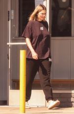 JESSICA HART Dropping Her Dog at a Local Groomer in Los Angeles 03/04/2022