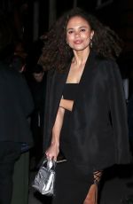 JESSICA PLUMMER Leaves Dunhill Pre-BAFTA Filmmakers Dinner & Party in London 03/09/2022