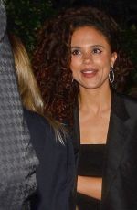 JESSICA PLUMMER Leaves Dunhill Pre-BAFTA Filmmakers Dinner & Party in London 03/09/2022