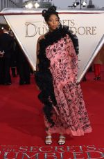 JESSICA WILLIAMS at Fantastic Beasts: The Secrets of Dumbledore Premiere in London 03/29/2022