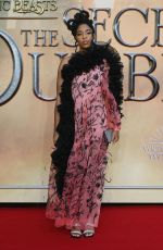 JESSICA WILLIAMS at Fantastic Beasts: The Secrets of Dumbledore Premiere in London 03/29/2022