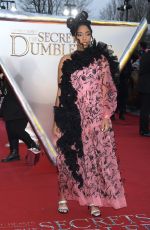 JESSICA WILLIAMS at Fantastic Beasts: The Secrets of Dumbledore Premiere in London 03/29/2022