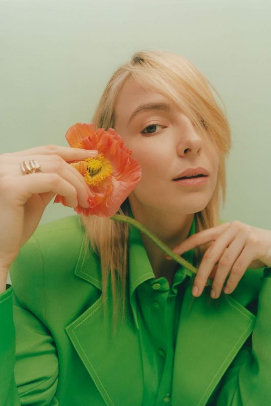 JODIE COMER for Net-a-porter, March 2022