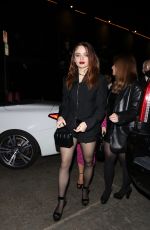 JOEY KING Arrives at Vanity Fair x Bacardi Party in Hollywood 03/22/2022