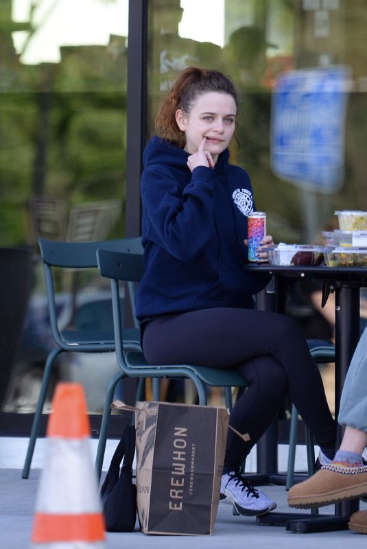 JOEY KING at Erewhon in Studio City 03/10/2022