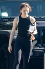 JOEY KING Leaves a Private Gym in West Hollywood 03/01/2022