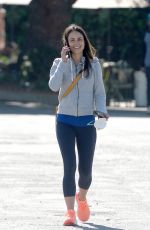 JORDANA BREWSTER Leaves a Gym in Los Angeles 03/09/2022